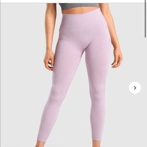 Gymshark Adapt Marl Seamless Leggings - Purple